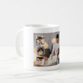 Entwerfen Sie Ihre eigene 4-FotoCollage Kaffeetasse (Vorderseite Links)