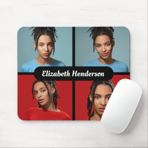 Entwerfen Sie Ihre eigene 4-FotoCollage Mousepad