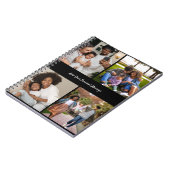 Entwerfen Sie Ihre eigene 4-FotoCollage Notizblock (Linke Seite)