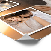 Entwerfen Sie Ihre eigene 4-FotoCollage Poster (Ecke)