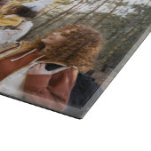 Entwerfen Sie Ihre eigene 4-FotoCollage Schneidebrett (Ecke)