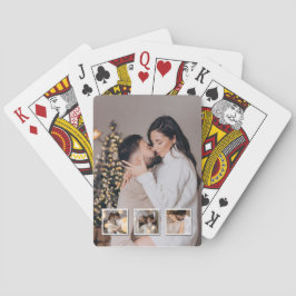 Entwerfen Sie Ihre eigene 4-FotoCollage Spielkarten