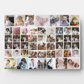 Entwerfen Sie Ihre eigene 50 FotoCollage Fotoplatte (Vorderseite)