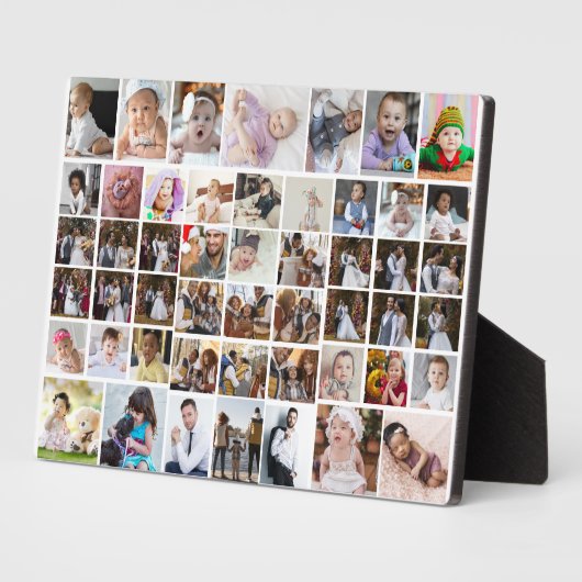 Entwerfen Sie Ihre eigene 50 FotoCollage Fotoplatte (Seite)