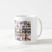 Entwerfen Sie Ihre eigene 50 FotoCollage Kaffeetasse (VorderseiteRechts)