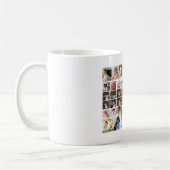 Entwerfen Sie Ihre eigene 50 FotoCollage Kaffeetasse (Links)