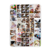 Entwerfen Sie Ihre eigene 50 FotoCollage Magnet (Vertikal)
