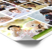 Entwerfen Sie Ihre eigene 50 FotoCollage Poster (Ecke)