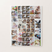 Entwerfen Sie Ihre eigene 50 FotoCollage Puzzle (Vertikal)