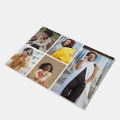 Entwerfen Sie Ihre eigene 5-FotoCollage Fußmatte (Schrägansicht)