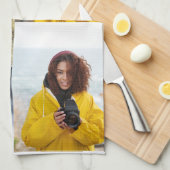 Entwerfen Sie Ihre eigene 5-FotoCollage Geschirrtuch (Viertel Falte)