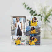 Entwerfen Sie Ihre eigene 5-FotoCollage Karte (Stehend Vorderseite)