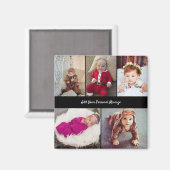 Entwerfen Sie Ihre eigene 5-FotoCollage Magnet (Vorderseite/Rückseite)