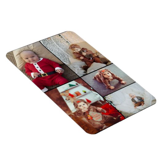 Entwerfen Sie Ihre eigene 5-FotoCollage Magnet (Rechte Seite)