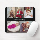 Entwerfen Sie Ihre eigene 5-FotoCollage Mousepad (Mit Mouse)