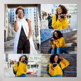 Entwerfen Sie Ihre eigene 5-FotoCollage Poster