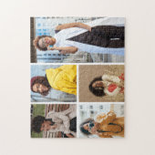 Entwerfen Sie Ihre eigene 5-FotoCollage Puzzle (Vertikal)