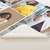 Entwerfen Sie Ihre eigene 5-FotoCollage Sherpadecke (3/4)