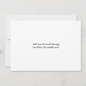 Entwerfen Sie Ihre eigene 6 FotoCollage Dankeskarte (Rückseite)