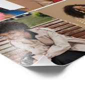Entwerfen Sie Ihre eigene 6 FotoCollage Fotodruck (Ecke)