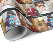 Entwerfen Sie Ihre eigene 6 FotoCollage Geschenkpapier (Rolleneckpunkt)