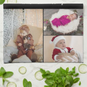 Entwerfen Sie Ihre eigene 6 FotoCollage Geschirrtuch (Gefaltet)