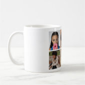 Entwerfen Sie Ihre eigene 6 FotoCollage Kaffeetasse (Links)