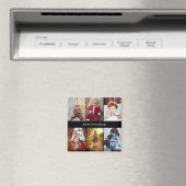 Entwerfen Sie Ihre eigene 6 FotoCollage Magnet (In Situ (Geschirrspüler))