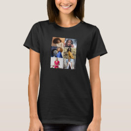 Entwerfen Sie Ihre eigene 6 FotoCollage T-Shirt