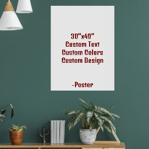Entwerfen Sie Ihre eigene 76x102 cm matte Poster
