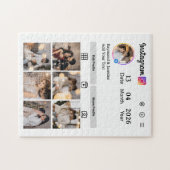 Entwerfen Sie Ihre eigene 7-Foto-Collage Puzzle (Horizontal)