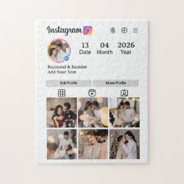 Entwerfen Sie Ihre eigene 7-Foto-Collage Puzzle