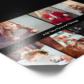 Entwerfen Sie Ihre eigene 7 FotoCollage Fotodruck (Ecke)