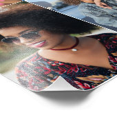 Entwerfen Sie Ihre eigene 7 FotoCollage Fotodruck (Ecke)