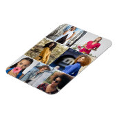 Entwerfen Sie Ihre eigene 7 FotoCollage Magnet (Linke Seite)