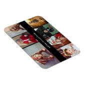 Entwerfen Sie Ihre eigene 7 FotoCollage Magnet (Rechte Seite)