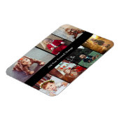 Entwerfen Sie Ihre eigene 7 FotoCollage Magnet (Linke Seite)