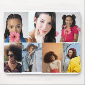 Entwerfen Sie Ihre eigene 7 FotoCollage Mousepad (Vorne)