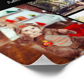 Entwerfen Sie Ihre eigene 7 FotoCollage Poster (Ecke)