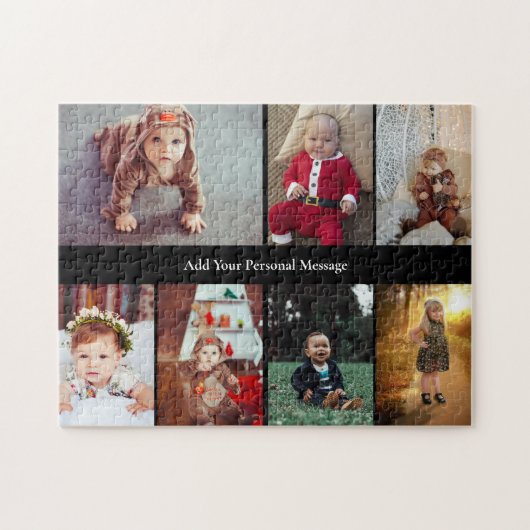 Entwerfen Sie Ihre eigene 7 FotoCollage Puzzle (Horizontal)