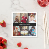 Entwerfen Sie Ihre eigene 7 FotoCollage Serviette (Beispiel)