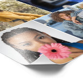 Entwerfen Sie Ihre eigene 8 FotoCollage Fotodruck (Ecke)