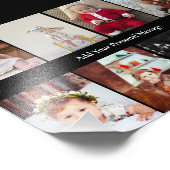 Entwerfen Sie Ihre eigene 8 FotoCollage Fotodruck (Ecke)
