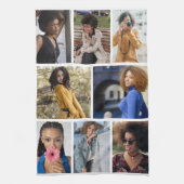 Entwerfen Sie Ihre eigene 8 FotoCollage Geschirrtuch (Vertikal)