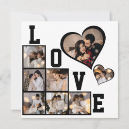 Entwerfen Sie Ihre eigene 8 FotoCollage Karte