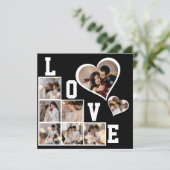 Entwerfen Sie Ihre eigene 8 FotoCollage Karte (Stehend Vorderseite)