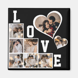 Entwerfen Sie Ihre eigene 8 FotoCollage Magnet