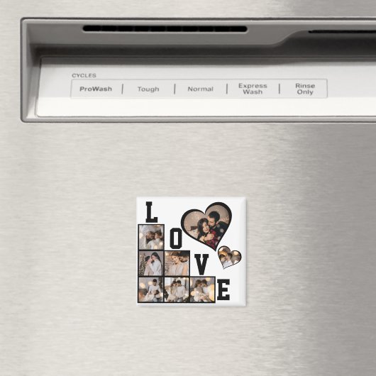 Entwerfen Sie Ihre eigene 8 FotoCollage Magnet (In Situ (Geschirrspüler))