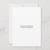 Entwerfen Sie Ihre eigene 8 FotoCollage Mitteilungskarte (Rückseite)