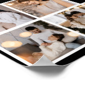 Entwerfen Sie Ihre eigene 8 FotoCollage Poster (Ecke)